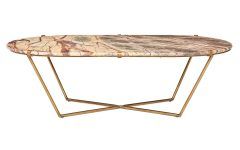 20 The Best Parker Oval Marble Coffee Tables