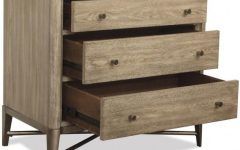 15 Ideas of Natural Brown Wood 3-drawer Desks
