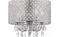 Crystal Chrome Chandeliers