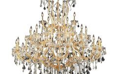 The 20 Best Collection of Crystal Gold Chandelier