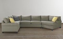 Sectional Sofas with Cuddler