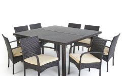 2024 Best of Brown 9-piece Outdoor Dining Sets