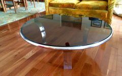 Chrome and Glass Modern Coffee Tables