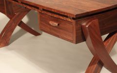  Best 15+ of Hand-rubbed Wood Office Writing Desks