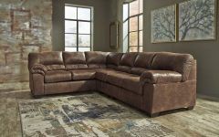 20 Collection of 2pc Maddox Left Arm Facing Sectional Sofas with Chaise Brown