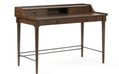 15 Best Collection of Dark Toasted Oak 3-drawer Writing Desks