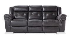 20 Best Panther Black Leather Dual Power Reclining Sofas