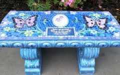 2024 Latest Dragonfly Mosaic Outdoor Accent Tables