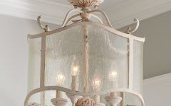 The Best Cream and Rusty Lantern Chandeliers