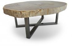 20 The Best Light Natural Drum Coffee Tables