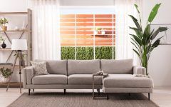 20 Best Aquarius Light Grey 2 Piece Sectionals with Laf Chaise