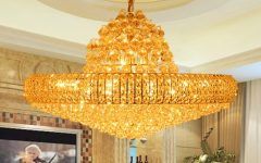 Soft Gold Crystal Chandeliers