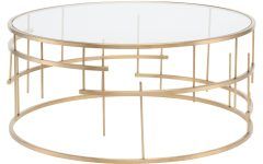 20 Best Collection of Square Black and Brushed Gold Coffee Tables