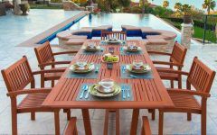 15 Inspirations 7-piece Large Patio Dining Sets