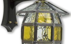 2024 Best of Chicopee Beveled Glass Outdoor Wall Lanterns