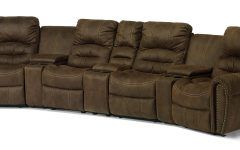 Curved Recliner Sofas