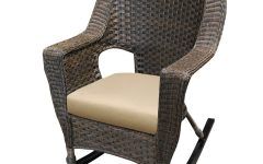The 20 Best Collection of Wicker Rocking Chair with Magazine Holder