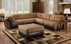 Top 20 of 3pc Faux Leather Sectional Sofas Brown