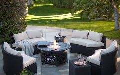 Patio Conversation Sets with Gas Fire Pit