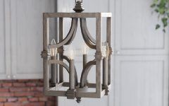 20 Inspirations Freeburg 4-light Lantern Square / Rectangle Pendants