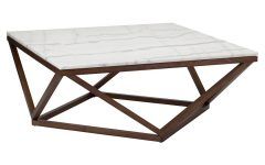 Top 20 of Geometric White Coffee Tables