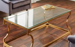 20 Ideas of Antiqued Gold Rectangular Coffee Tables