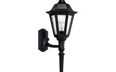 Top 20 of Esquina Powder-coated Black Outdoor Wall Lanterns