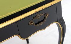 15 Photos Lacquer and Gold Writing Desks