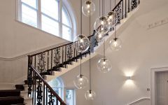 20 Ideas of Stairway Chandeliers