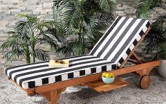 Natural Wood Outdoor Lounger Chairs