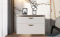 The Best White Lacquer 2-drawer Desks