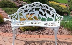 20 Ideas of Montezuma Cast Aluminum Garden Benches