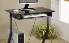 Computer Desks with Keyboard Tray