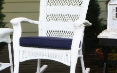 Wicker Rocking Chairs for Outdoors