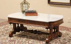 2024 Popular Smart Large Round Marble Top Coffee Tables