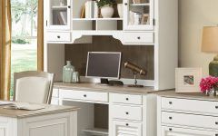 15 Collection of Office Desks with Filing Credenza