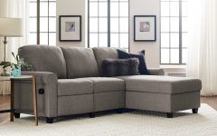 2024 Latest Copenhagen Reclining Sectional Sofas with Right Storage Chaise