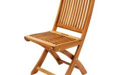 15 Collection of Eucalyptus Stackable Patio Chairs