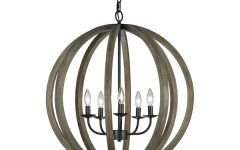 20 The Best Weathered Oak and Bronze Chandeliers