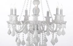 20 Inspirations White and Crystal Chandeliers