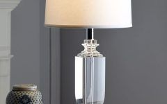 The 20 Best Collection of Clear Table Lamps for Living Room