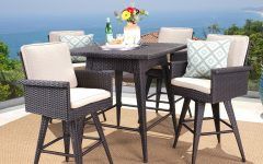 15 Best Collection of 5-piece Outdoor Bar Tables