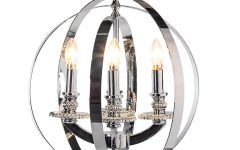 2024 Latest Antique Gold Three-light Chandeliers