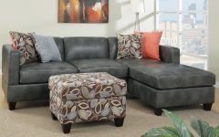 Faux Leather Sectional Sofas