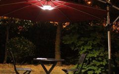 20 Best Ideas Patio Umbrella Lights
