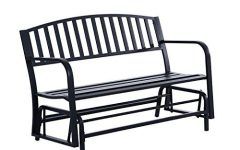The Best Outdoor Steel Patio Swing Glider Benches