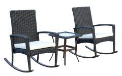 2024 Best of Outdoor Rocking Chair Sets with Coffee Table