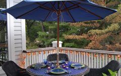 Top 20 of Small Patio Tables with Umbrellas