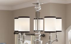 20 Collection of Suki 5-light Shaded Chandeliers