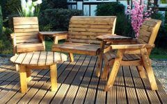 15 Ideas of Green Outdoor Seating Patio Sets